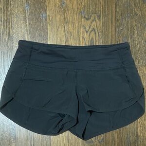 lululemon athletica Black Athletic Shorts
